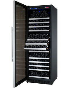 Allavino 177 Bottle Single Zone Left Hinge Stainless Steel FlexCount II Tru-Vino Wine Fridge VSWR177-1SL20