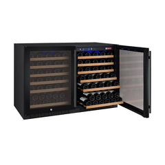 Allavino 112 Bottle Dual Zone Black FlexCount II Tru-Vino Wine Fridge 2X-VSWR56-1B20