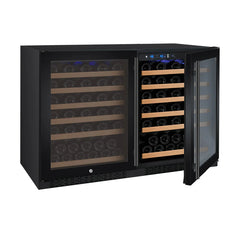 Allavino 112 Bottle Dual Zone Black FlexCount II Tru-Vino Wine Fridge 2X-VSWR56-1B20