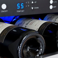 Allavino 30 Bottle/88 Can Dual Zone FlexCount II Tru-Vino 2.3 Amps Wine and Beverage Fridge 3Z-VSWB15-2S20