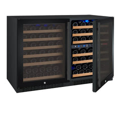 Allavino 112 Bottle Three Zone Black FlexCount II Tru-Vino Wine Refrigerator 3Z-VSWR5656-B20