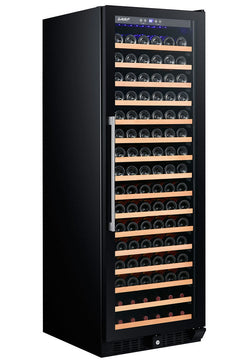 Smith & Hanks - 24" 166-Bottle Single-Zone Built-in/Freestanding Glass Door Wine Cooler (RE100014)