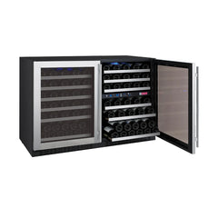 Allavino 112 Bottle Three Zone Stainless Steel FlexCount II Tru-Vino Wine Refrigerator 3Z-VSWR5656-S20