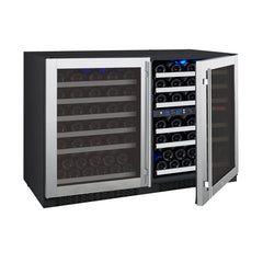 Allavino 112 Bottle Three Zone Stainless Steel FlexCount II Tru-Vino Wine Refrigerator 3Z-VSWR5656-S20