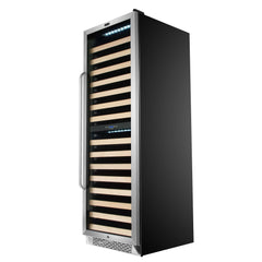 Whynter - 24" 164-Bottle Dual-Zone Stainless Steel Wine Cooler (BWR-1642DZ)