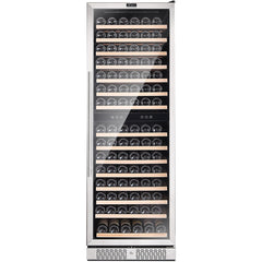 Empava 70" Tall 160 Bottle Dual Zone Wine Cooler EMPV-WC08D