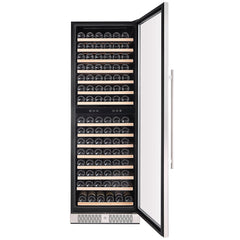 Empava 70" Tall 160 Bottle Dual Zone Wine Cooler EMPV-WC08D