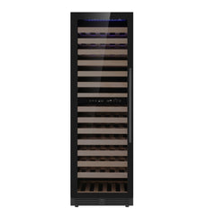 KingsBottle - 24" 159 Bottle Dual-Zone Built-in/Freestanding Glass Door Wine Cooler (KBU425DX)