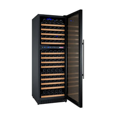 Allavino 172 Bottle Dual Zone Right Hinge Black FlexCount II Tru-Vino Wine Fridge VSWR172-2BR20