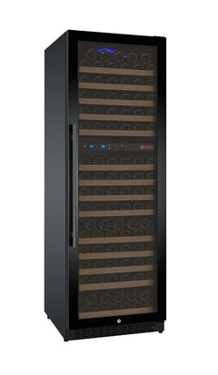 Allavino 172 Bottle Dual Zone Right Hinge Black FlexCount II Tru-Vino Wine Fridge VSWR172-2BR20