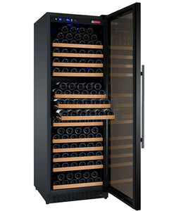 Allavino 177 Bottle Right Hinge Single Zone Black FlexCount II Tru-Vino Wine Fridge VSWR177-1BR20