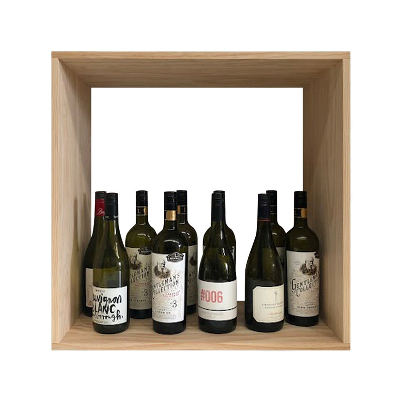 KingsBottle Hollow Inside Wine Cube Storage Box WCH-N15T