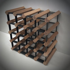 KingsBottle 20 Bottle Timber Wine Rack | 4x4 Configuration WRT020N