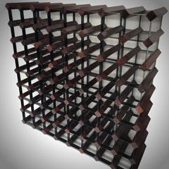 KingsBottle 72 Bottle Timber Wine Rack | 8x8 Configuration WRT072N