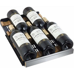 Allavino 30 Bottle Dual Zone Right Hinge Stainless Steel FlexCount II Tru-Vino Wine Fridge VSWR30-2SR20