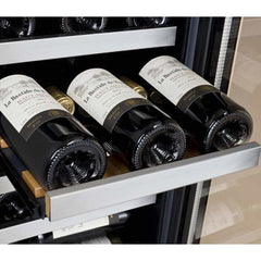 Allavino 30 Bottle Dual Zone Right Hinge Stainless Steel FlexCount II Tru-Vino Wine Fridge VSWR30-2SR20