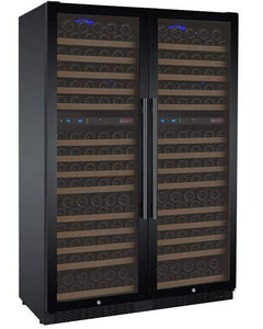 Allavino 344 Bottle Four Zone Black FlexCount II Tru-Vino Wine Fridge 2X-VSWR172-2B20