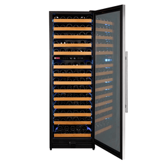 Allavino Reserva 154 Bottle Dual Zone Right Hinge Stainless Steel Built-In Wine Refrigerator VSW15471D-2SR