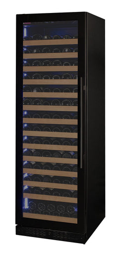 Allavino Reserva 163 Bottle Single Zone Left Hinge Black Wine Cooler VSW16371S-1BGL