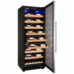 Allavino 99 Bottle Single Zone Right Hinge Stainless Steel Vite II Tru-Vino Wine Fridge YHWR115-1SR20