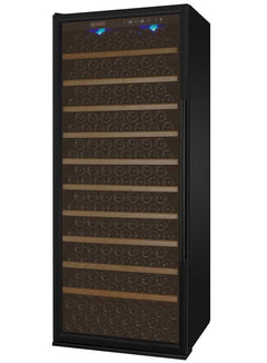 Allavino 277 Bottle Single Zone Left Hinge Black Vite II Tru-Vino Wine Fridge YHWR305-1BL20