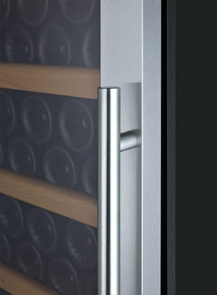 Allavino 277 Bottle Single Zone Stainless Steel Right Hinge Vite II Tru-Vino Wine Fridge YHWR305-1SR20