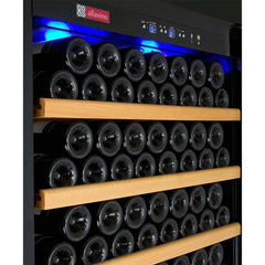 Allavino 305 Bottle Single Zone Left Hinge Stainless Steel Vite II Tru-Vino Wine Fridge YHWR305-1SL20