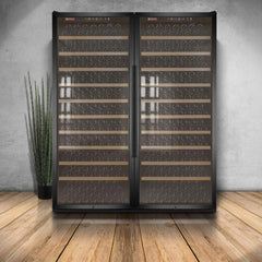 Allavino 554 Bottle Dual Zone Black Vite II Tru-Vino Wine Fridge 2X-YHWR305-1B20