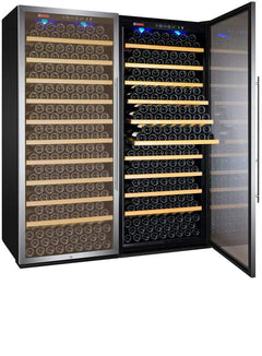 Allavino 554 Bottle Dual Zone Stainless Steel Vite II Tru-Vino Wine Fridge 2X-YHWR305-1S20