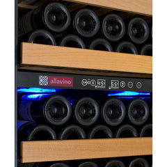 Allavino 99 Bottle Dual Zone Right Hinge Black Vite II Tru-Vino Wine Fridge YHWR99-2BR20