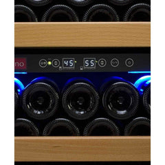 Allavino 99 Bottle Dual Zone Right Hinge Black Vite II Tru-Vino Wine Fridge YHWR99-2BR20