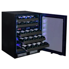 Allavino 50 Bottle Dual Zone Right Hinge Reserva Wine Refrigerator BDW5034D-2BSR