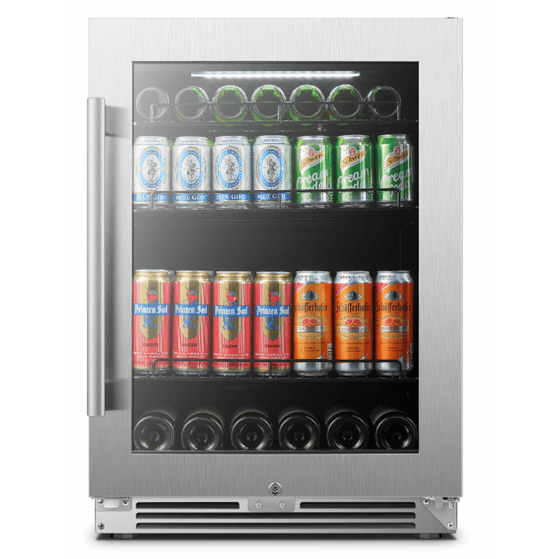 Lanbo 118 Cans 6 Bottles Stainless Steel Beverage Coolers LP54BC