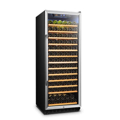 Lanbo 149 Bottles Single Zone Stainless Steel Wine Coolers LW155S