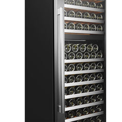 Lanbo 153 Bottles Dual Zone Stainless Steel Wine Coolers LP168D