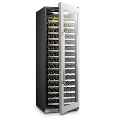 Lanbo 169 Bottles Single Zone Stainless Steel Wine Coolers LP168S