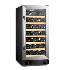 Lanbo 33 Bottle Single Zone Wine Coolers LW33S