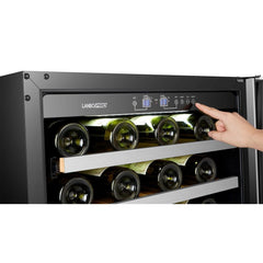 Lanbo Pro 44 Bottles Dual Zone Stainless Steel Wine Coolers LP54D