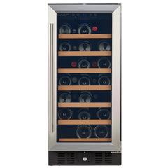 Smith & Hanks - 15" 34-Bottle Single-Zone Built-in/Freestanding Wine Cooler (RE100007)