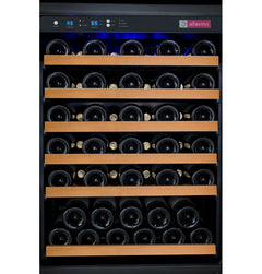 Allavino 112 Bottle Dual Zone Black FlexCount II Tru-Vino Wine Fridge 2X-VSWR56-1B20